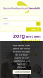 Mobile Screenshot of gezondheidscentrumsaendelft.nl